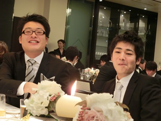 串田先生の結婚式